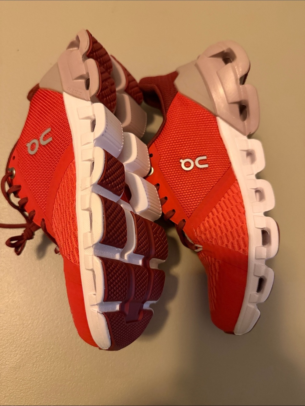 On Cloudflyer 3 Women's Red Running Shoes Size 6